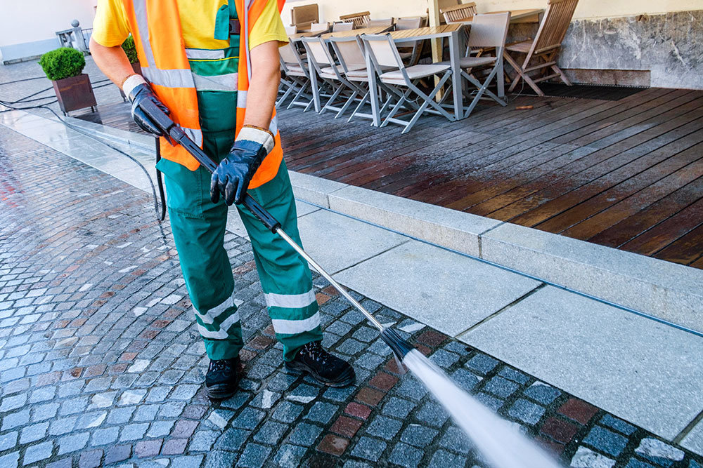 Pressure Jet Washing