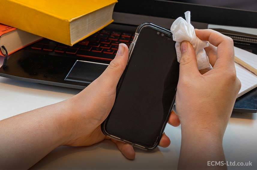 Disinfecting Smartphone