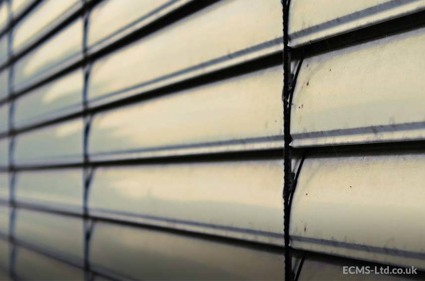 Dirty Metal Blinds