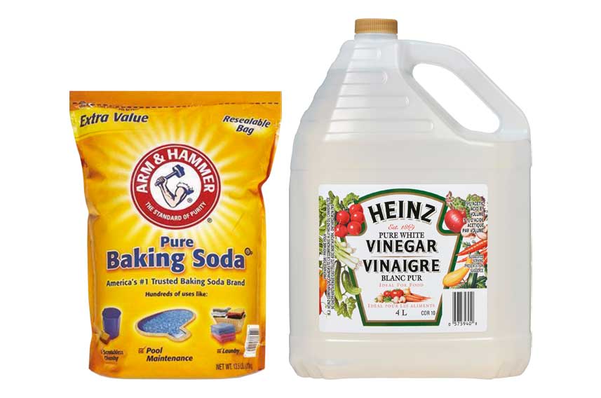 Baking Soda White Vinegar