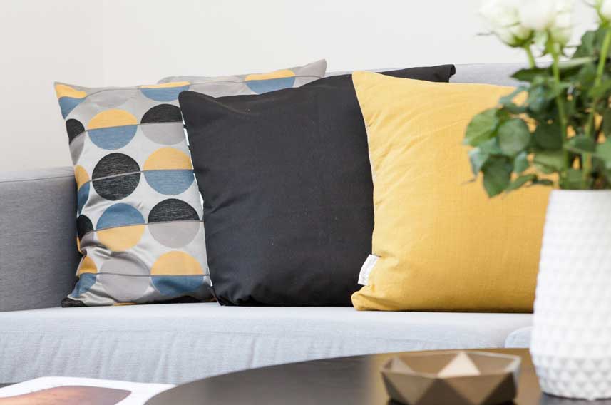 Colourful Sofa Cushions