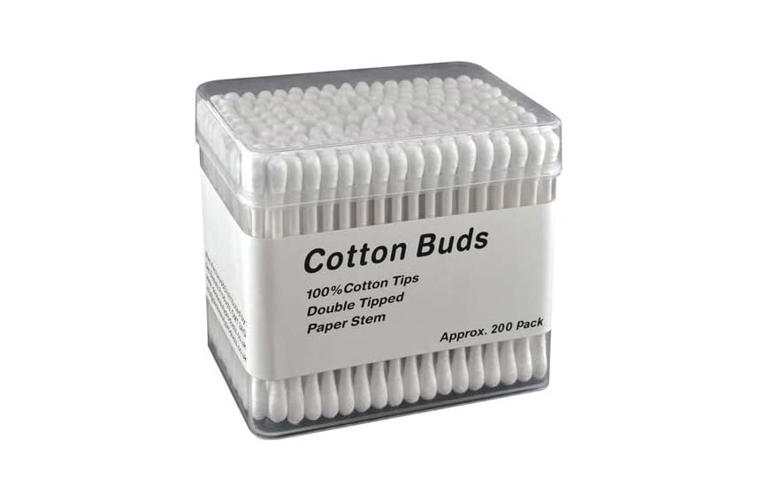 clean keyboard cotton buds