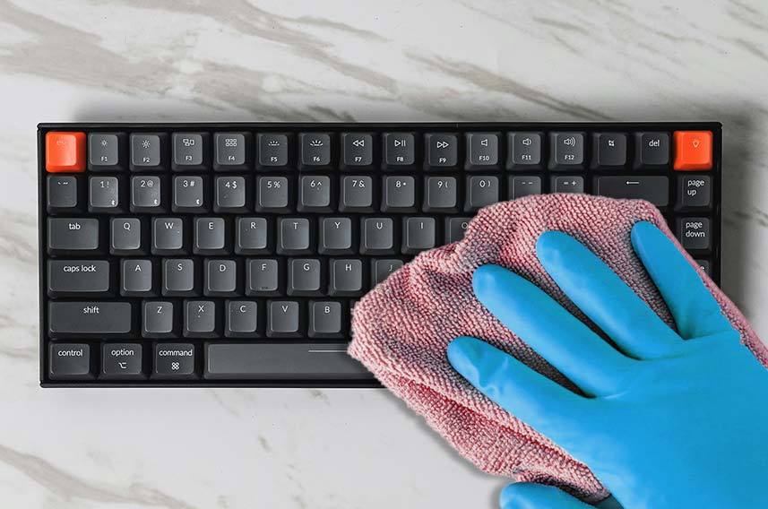 how to clean mechanical keyboard