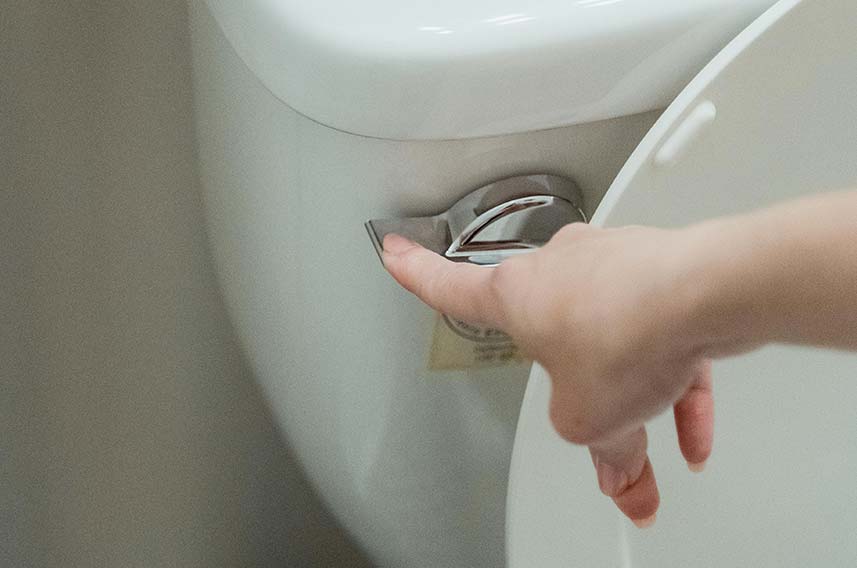 saniflo toilet doesn't activate
