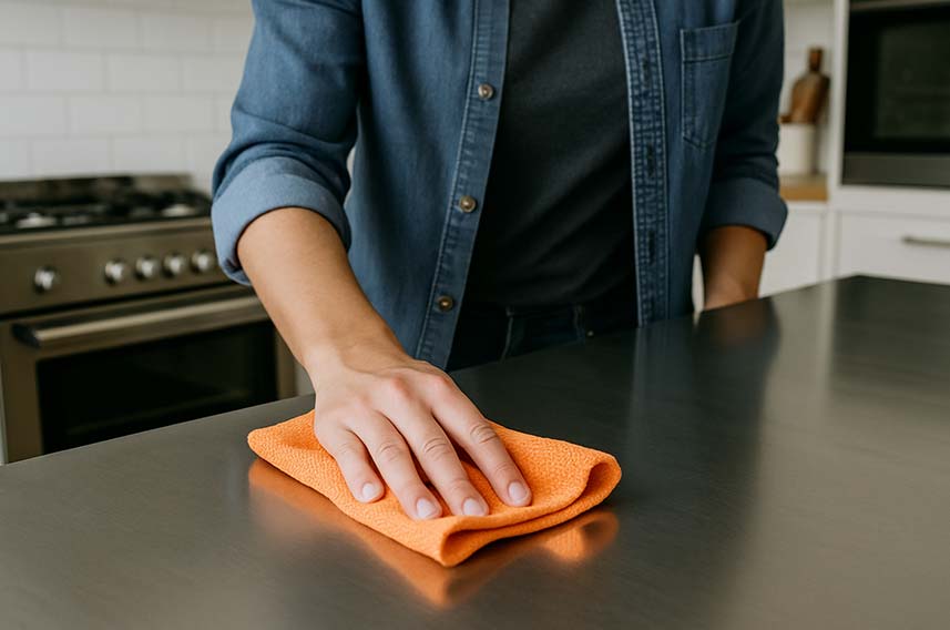 how to clean stainless steel surfaces